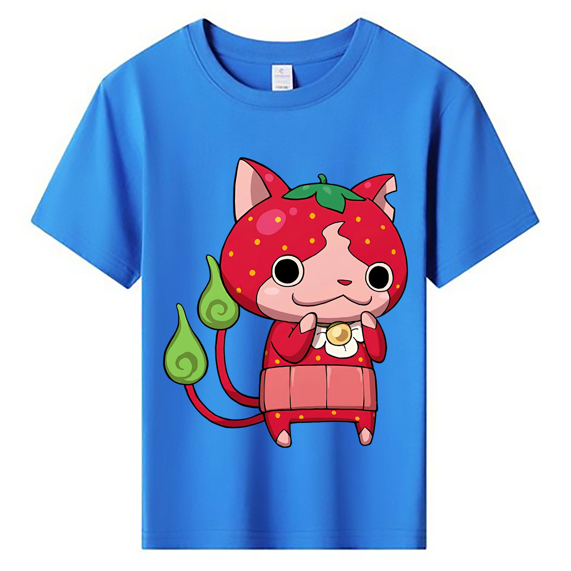 （画像用） 妖怪ウォッチ Yo-kai Watch 綿100％キッズTシャツ（フロントプリント）